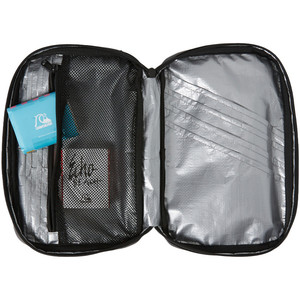 2023 Quiksilver Wax Motel Surf Zubehr Tasche AQYBA03030 - Schwarz